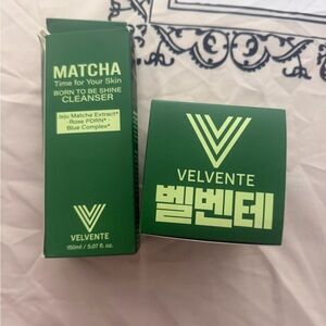 Velvente Matcha Toner Cleanser — Green Skin Refining Toner
